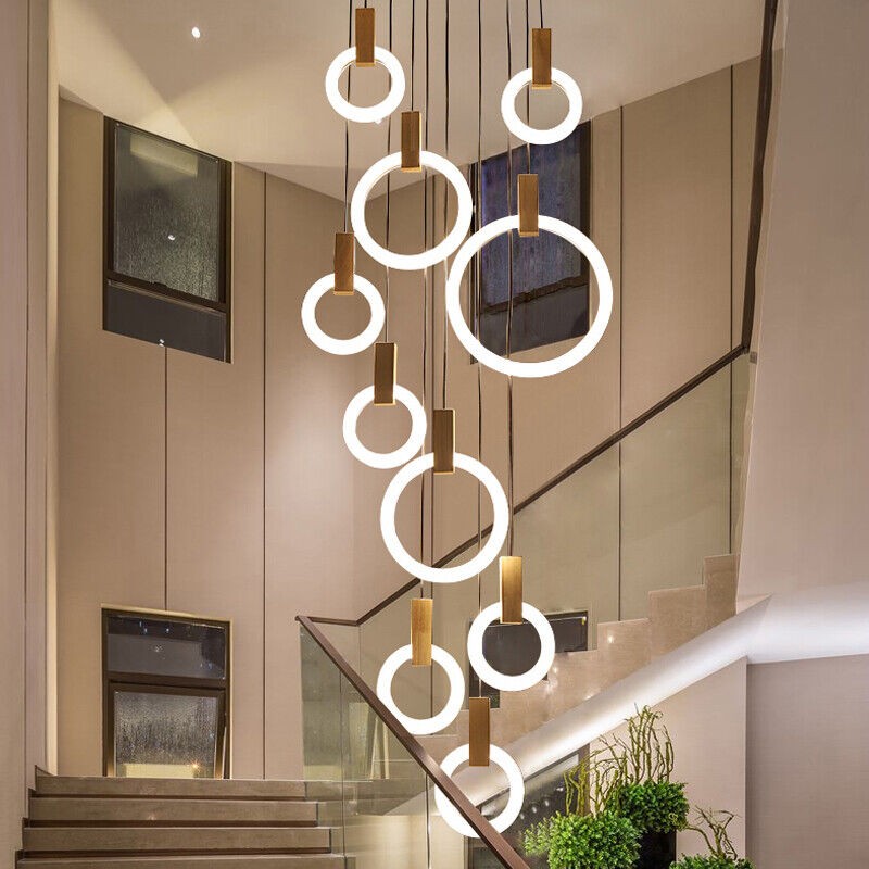 Kitchen Pendant Light LED Ceiling Lights Modern Lamp Lobby Chandelier Lighting